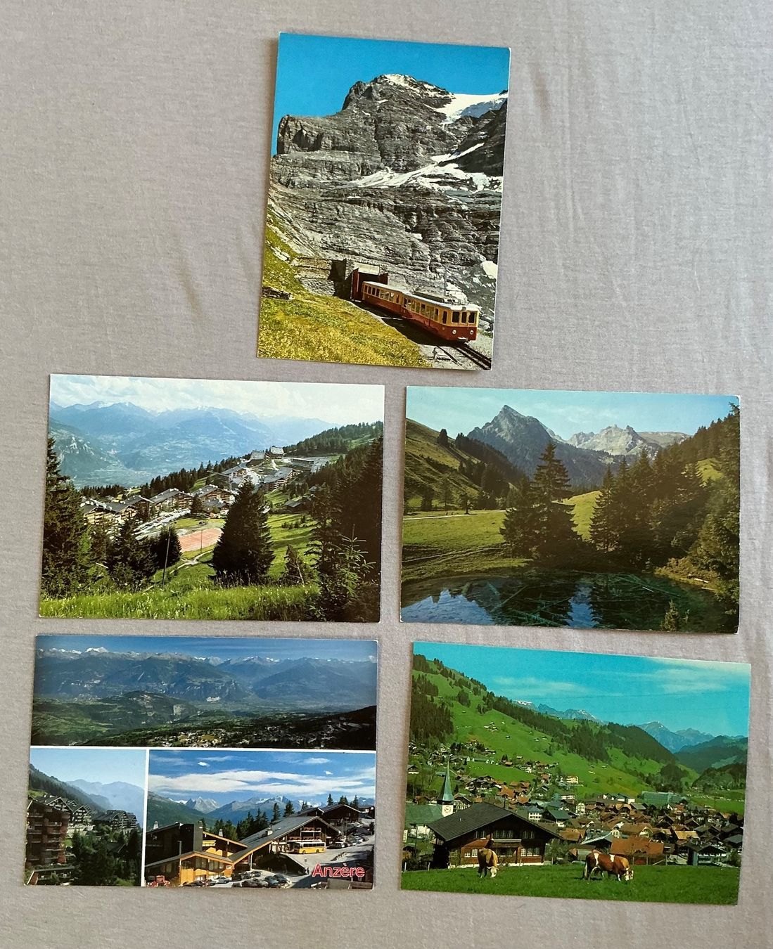 Cartoline postali: Lot Ansichtskarten / Postkarten von der Schweiz /ungelaufen – Usato da Stettlen venduto da togram4 3