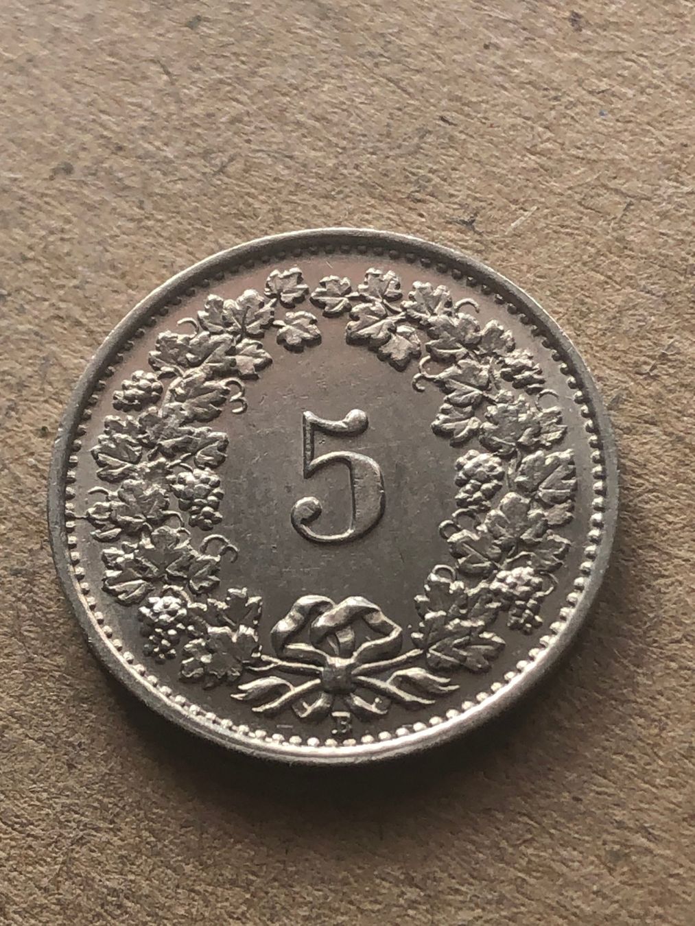 Toutes les monnaies: 5 Rp. 1943 fast unz. – D'occasion à Schötz par Odpa 1