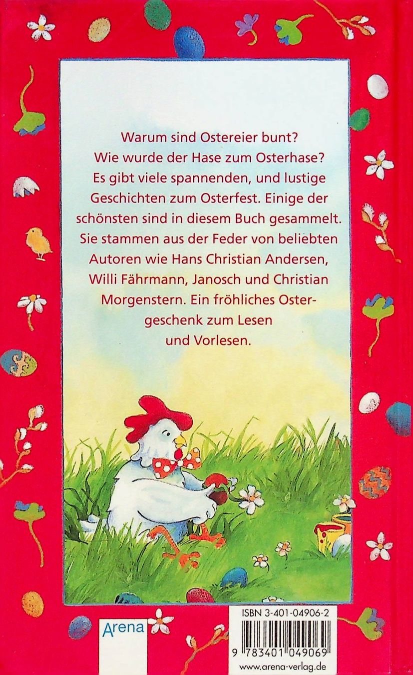 Libri: Die schönsten Ostergeschichten Arena  Verlag EA 1999 – Usato da Reitnau venduto da Zaomir 1