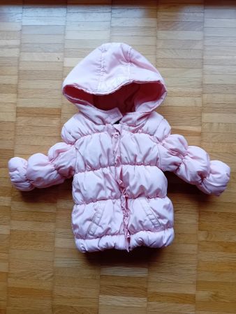 Winterjacke rosa