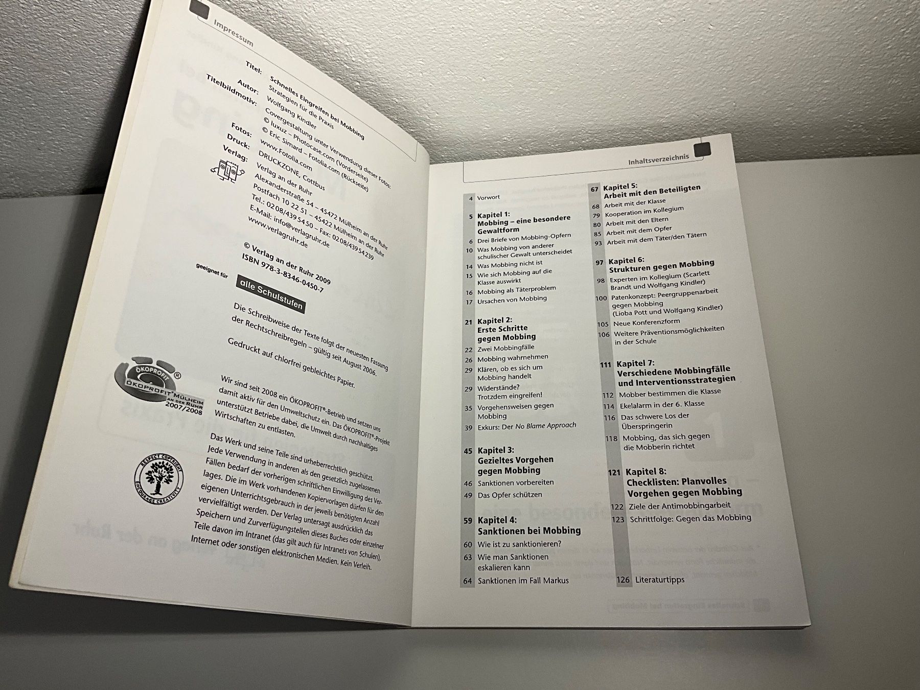 Libri: 📖 Schnelles Eingreifen bei Mobbing – Usato da Vaduz venduto da NotNeeded 2