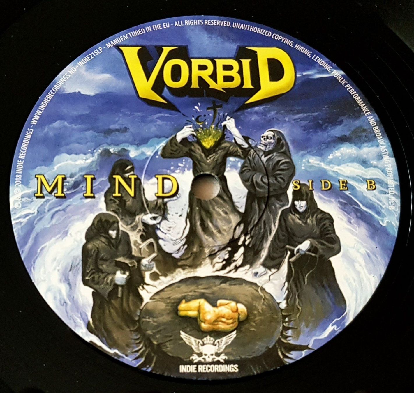 Schallplatten: Vorbid - Mind - LP - 2018 - Norway First Press - OIS – Neu (gemäss Beschreibung) aus Uster von Zardodel 5