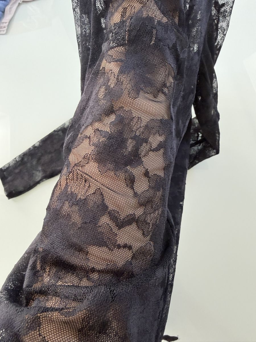 Tops: Body langarm Spitze schwarz Grösse M – Gebraucht aus Bannwil von Anoia 2