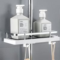 Badezimmer Duschstangen Aufbewahrungsregal Halter Shampoo