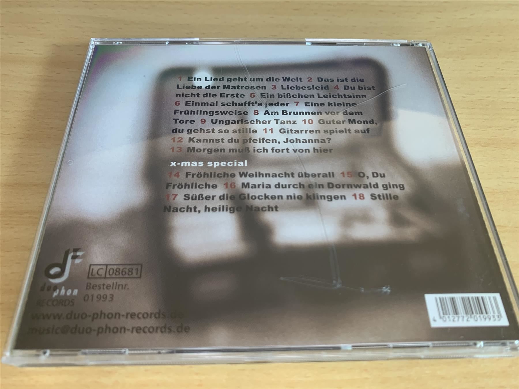 CD: Berlin Comedian Harmonists – Ein Lied Ge – Usato da Rikon im Tösstal venduto da Alpenmutz 1