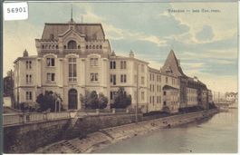 Yverdon - Les Casernes - coloriert