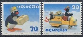 Pingu Briefmarken je 30 Stk