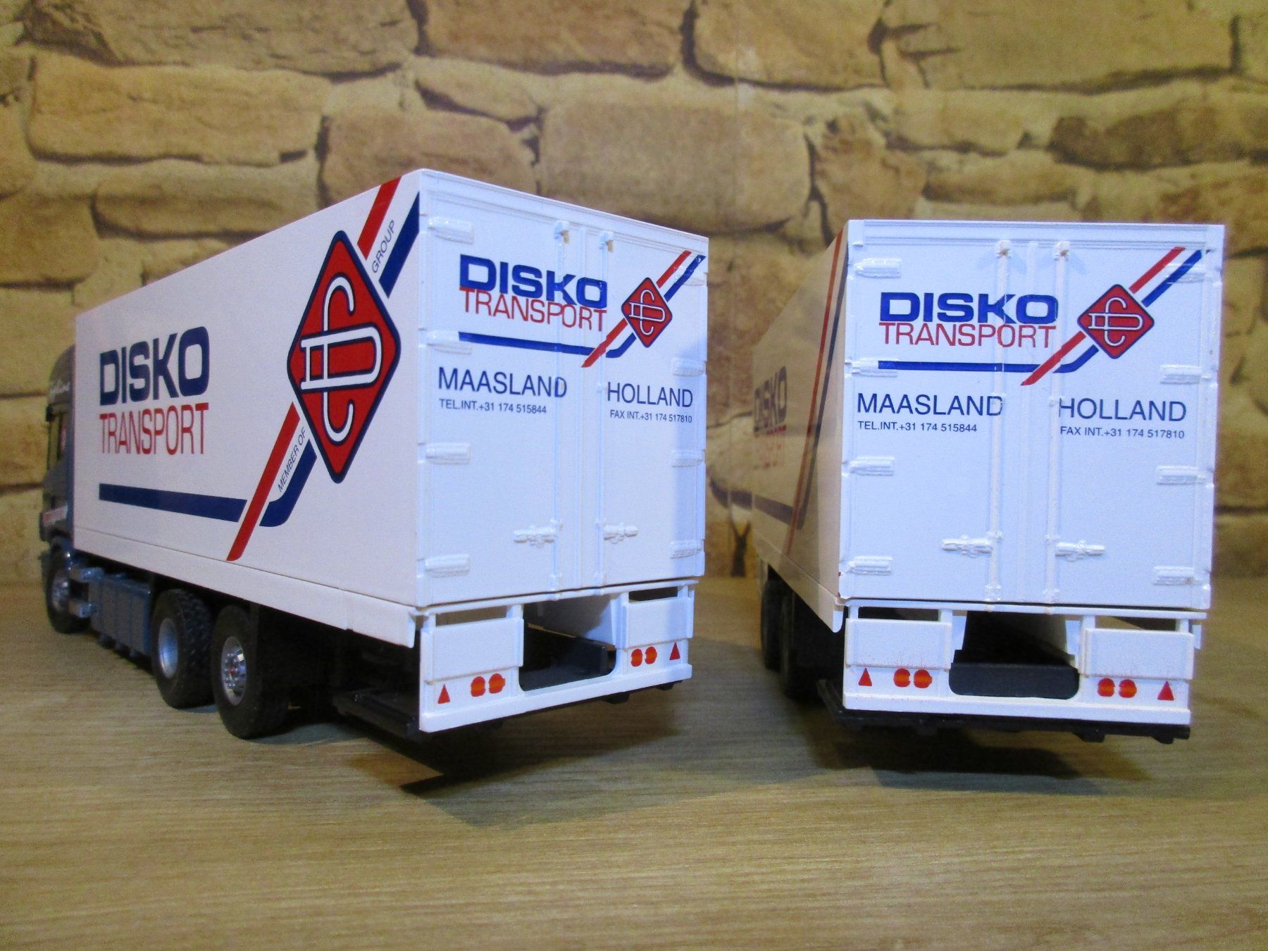 Tekno Kit di modellismo & Modellini statici: Tekno 1:50  Scania 124  Disko – Usato da Ennetmoos venduto da Truckdiver 3