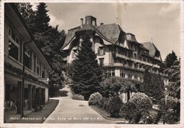 Alte Ansichtskarte Hotel Gurten-Kulm ob Bern, 1939 selten!