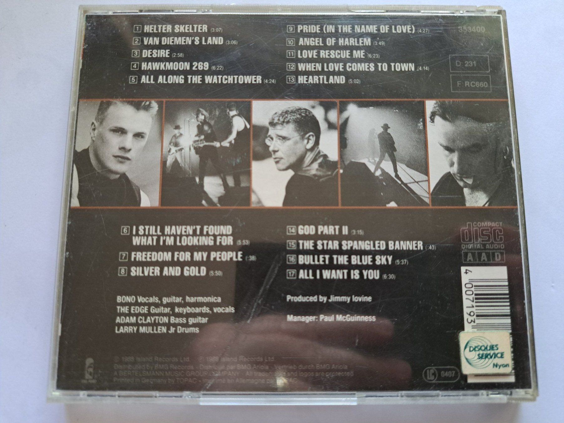 CD: Cd U2 - Rattle & hum  – Usato da Pully venduto da bro_n52j 1