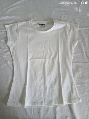 T-Shirt weiss Grösse S neu Sommer