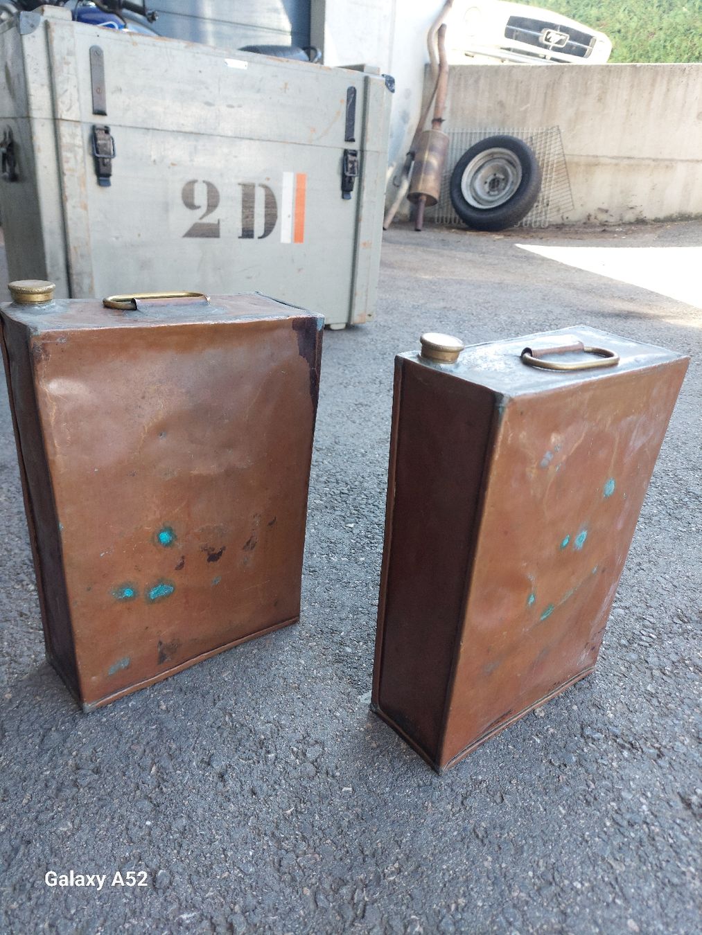 Accessori per altri veicoli:  Deux bidons vintage  – Usato da Thierrens venduto da Tbox 2