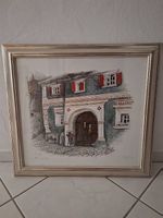 Original Steindruck Bild von Walter Dick