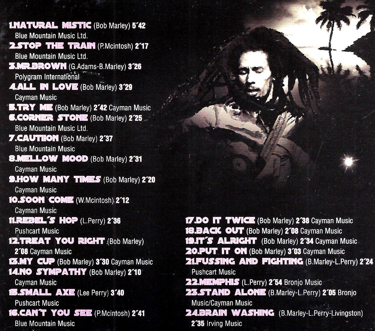 CD: Bob Marley MISTIC Roots Reggae Ragga HipHop CD – Usato da Kandergrund venduto da Sososo 3
