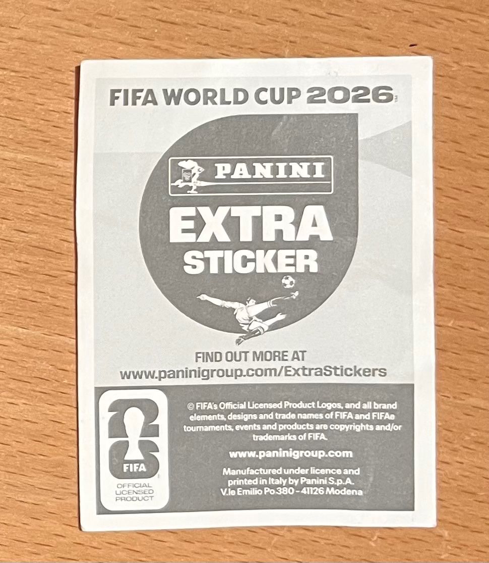 Panini Carte collezionabili: Panini Extra Sticker Luka Modric Silber – Usato da Zürich venduto da Luchio 1