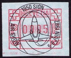 ATM 6_Sonder-VO 5.+6.6.82_1950 Sion_Düsenflugzeug_AIR SHOW !