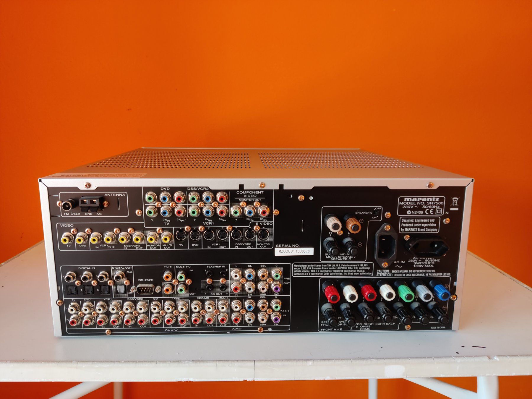 Marantz Amplificatori: Marantz - SR7500 Solid state multi-channel 7.1 THX  WIE NEU – Usato da Viganello venduto da XTECHSTOREX 8