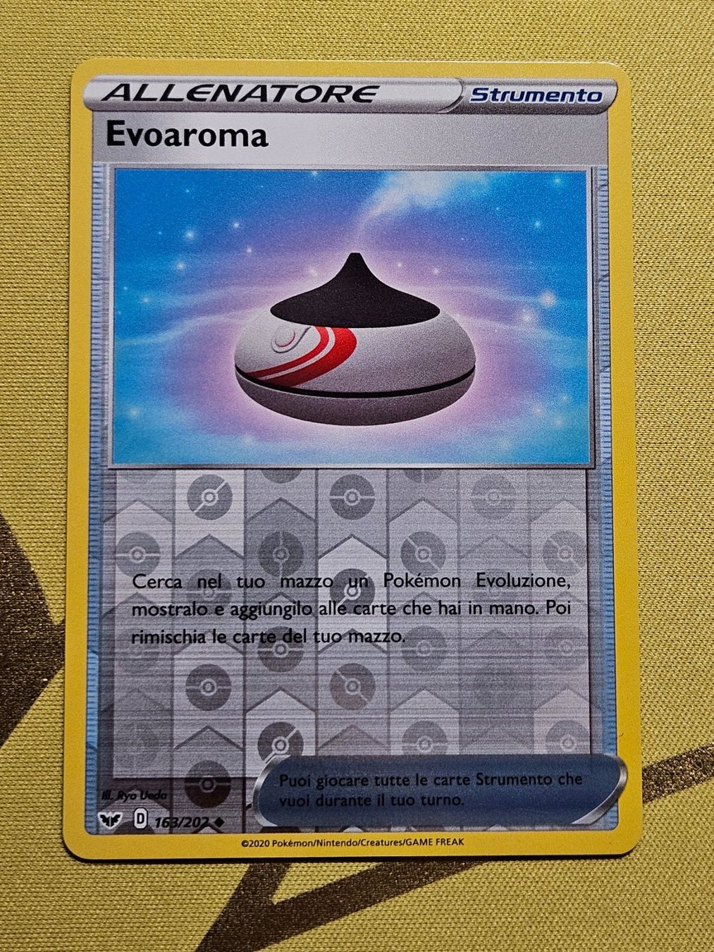 Pokémon Carte collezionabili: Sword & Shield - Evoaroma 163/202 IT – Usato da Bellinzona venduto da Pokemarco