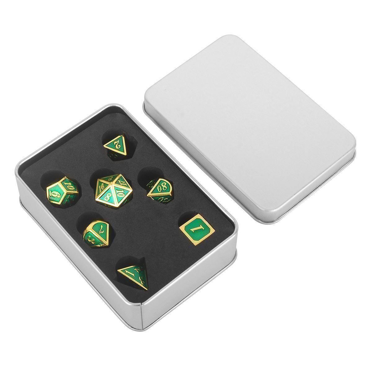 Spielzeuge: DND Würfel Gaming Set Metall Polyedrisch – Neu (gemäss Beschreibung) aus Thun von  1