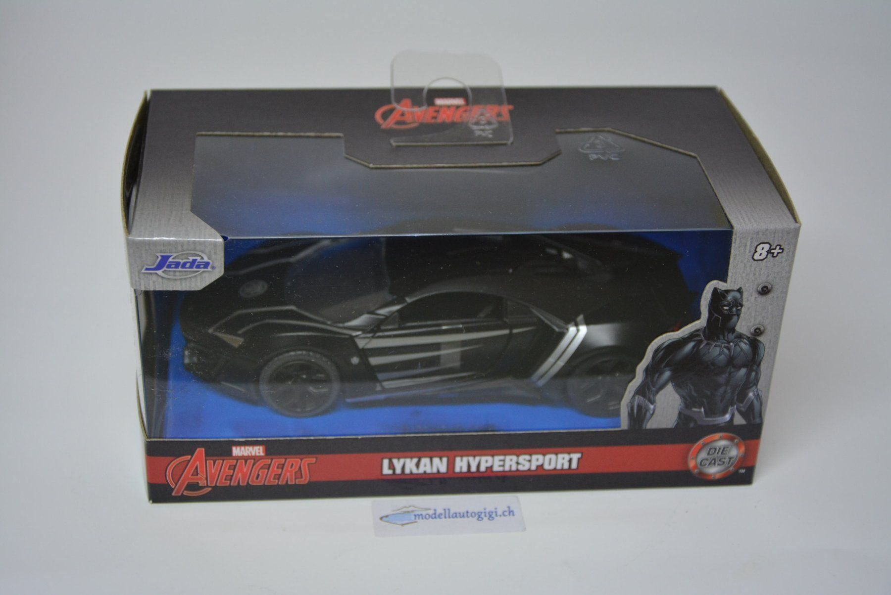 Modellini d'auto: Lykan Hypersport , Marvel Avengers  1:32 – Nuovo e nell'imballaggio originale da Goldach venduto da Feivel9