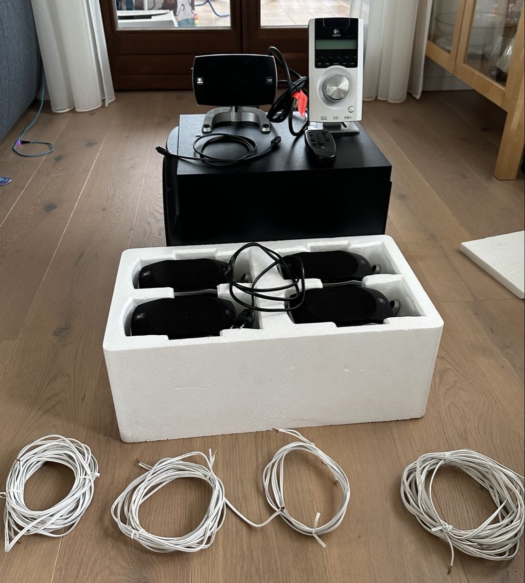 Logitech Heimkino: Logitech Z-5500 Digital 5.1 Soundsystem – Gebraucht aus Tann von TNTMuadDib