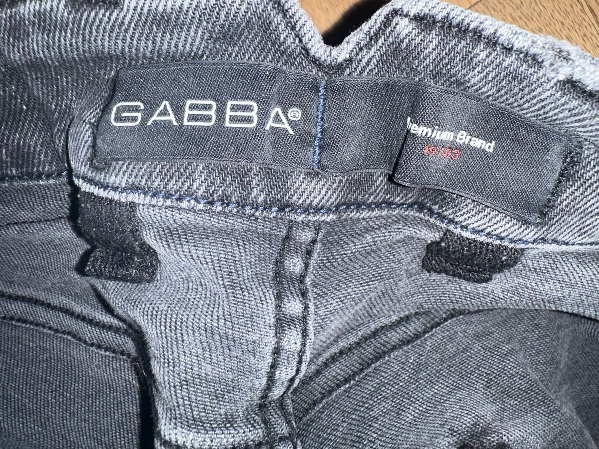 Jeans: GABBA Jeans,Schwarz, Herren – Usato da Bern venduto da nala125 2