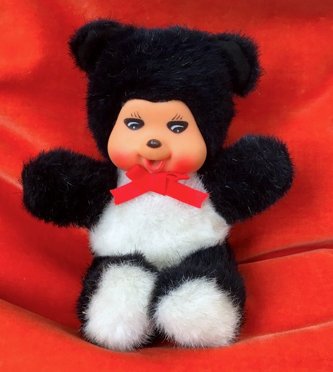 VINTAGE MONCHHICHI - 1980'S TOY - KIKI - VINTAGE PANDA PLUSH | Kaufen ...