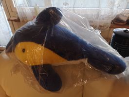 Delfin Plüschtier gross Kuscheltier Aurana Products 70cm Neu