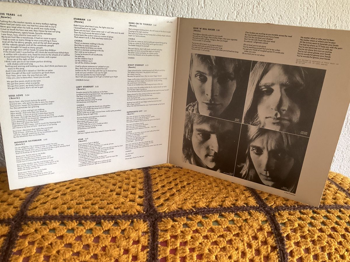 Dischi in vinile: David Bowie -ZIGGY STARDUST – Usato da Steffisburg venduto da miatigi 1