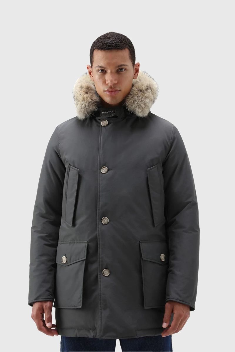 Woolrich Giacche: Woolrich Arctic Parka aus Ramar Cloth Grey Shadow – Nuovo (secondo la descrizione) da Birsfelden venduto da rvo_g7rs 2