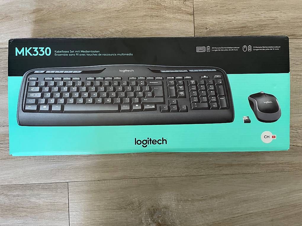 Logitech Tastiere: Clavier & Souris sans fil Logitech MK330 – Nuovo (secondo la descrizione) da Begnins venduto da cloclo74