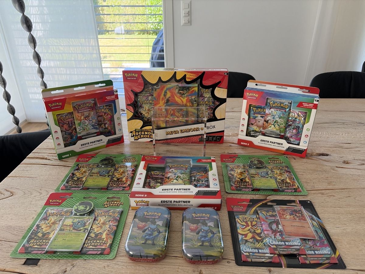 Pokémon Cartes à collectionner: Erste Partner Kollektion + Ascended Heroes – Neuf avec emballage d'origine à Hettlingen par SanCor7206