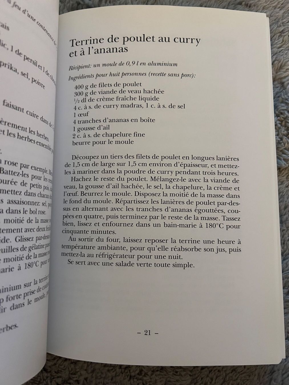 Libri: TERRINES  MOUSSES ET PATES – Usato da Genève venduto da zonzon9351 2