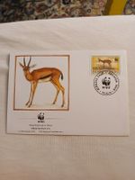 Enveloppe 1er jour WWF Burkina Faso gazelle 1993 rare!