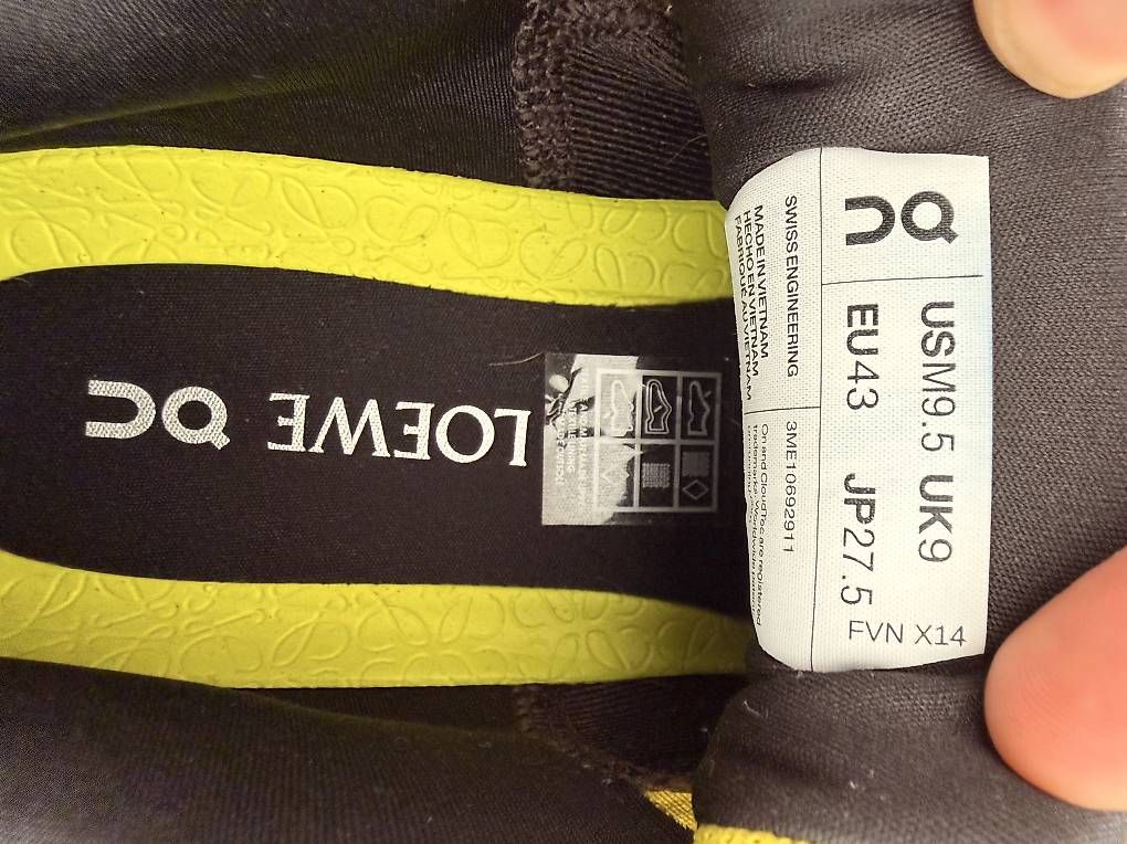 On Scarpe da uomo: On Running / Loewe Grösse 43 – Nuovo (secondo la descrizione) da Zürich venduto da Ian.G 4