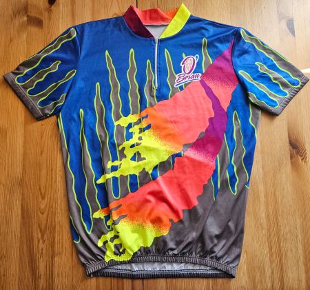 Radtrikot Brian vintage Gr XL Velo Fahrrad Trikot