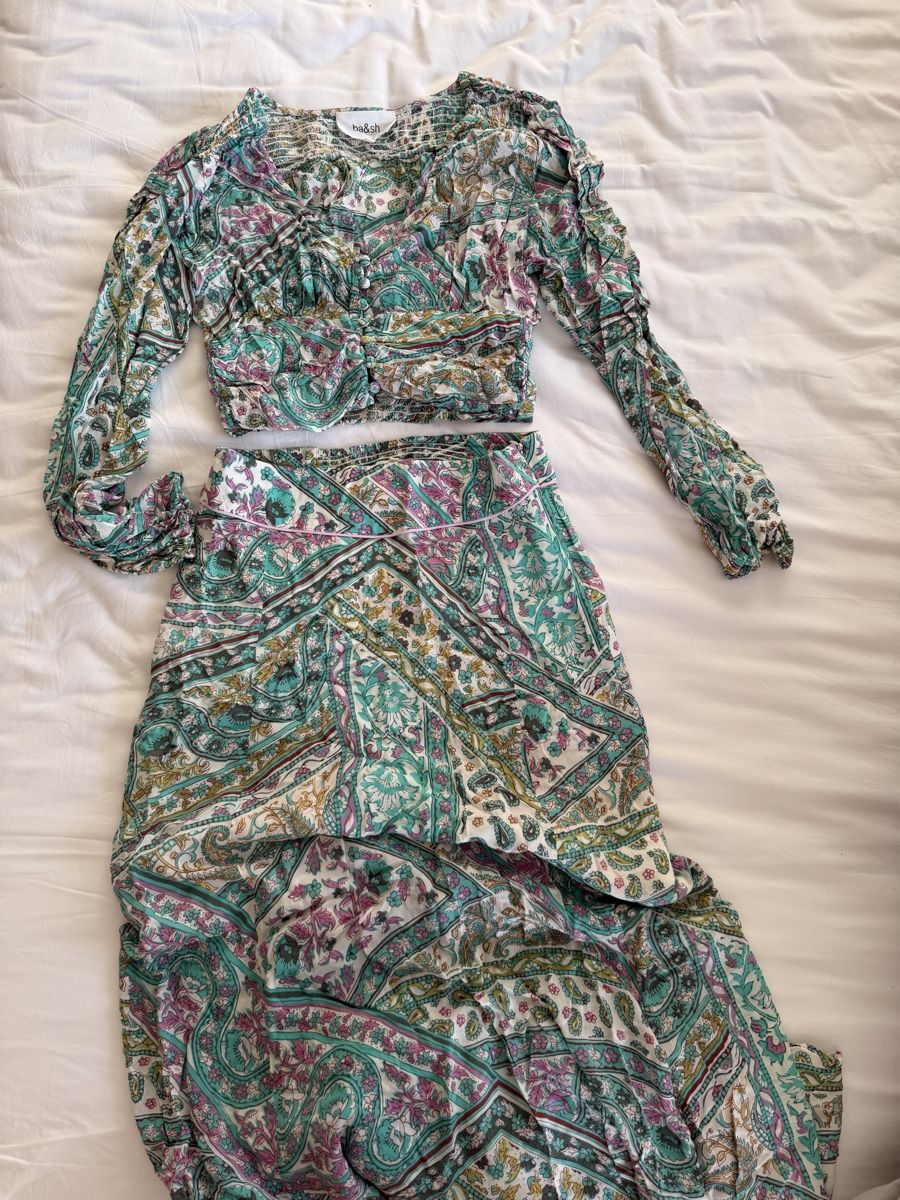 Ba&Sh Vestiti: Set jupe et top ba&sh taille 1 – Usato da Nyon venduto da Lucieluce2211