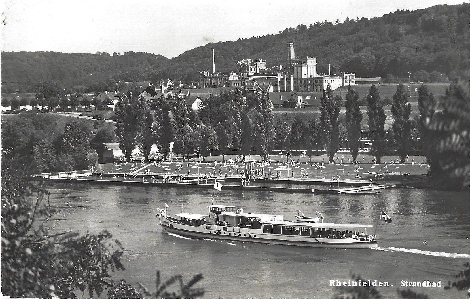 Cartes postales: Rheinfelden.   Strandbad – D'occasion à Bütschwil par Jackson1A