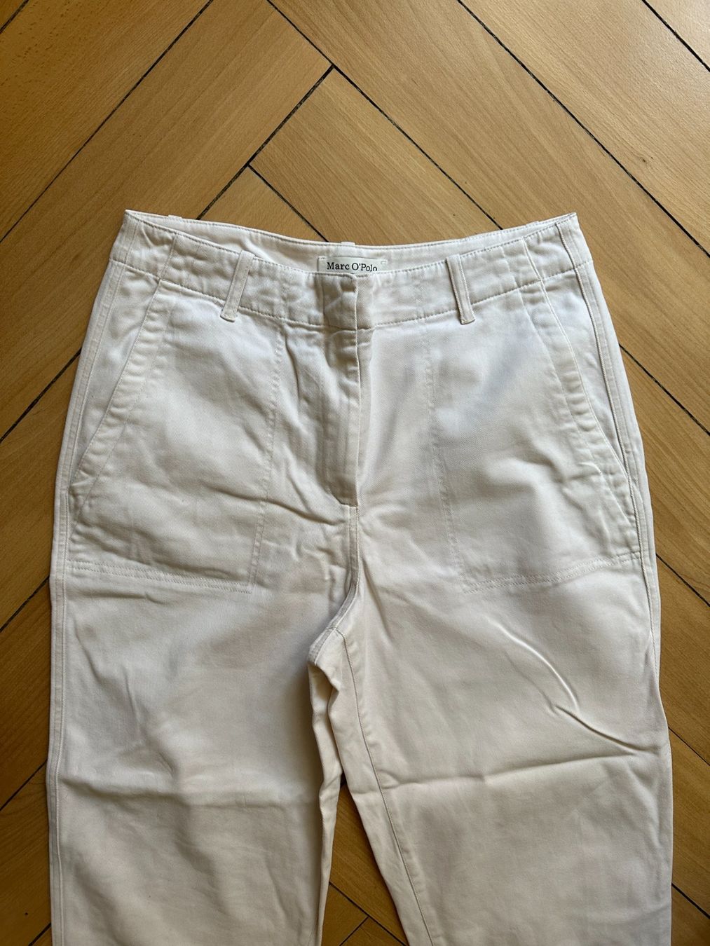Marc O'Polo Pantaloni: MARC O'POLO - Hose offweiss 40 – Usato da Zürich venduto da Diazaio 1