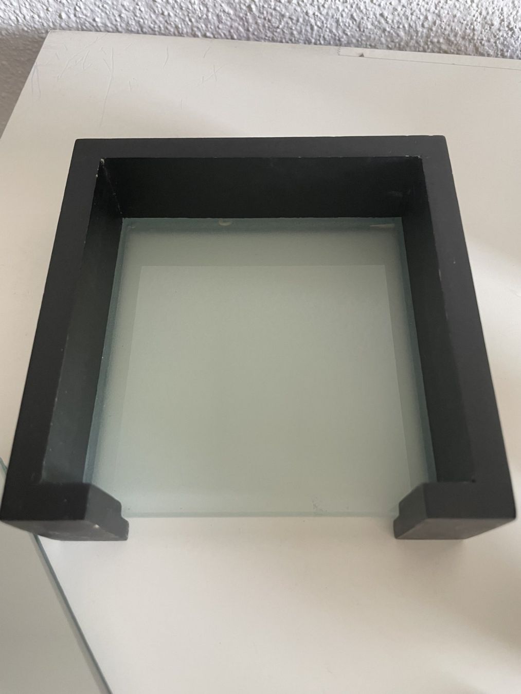 Sottobicchieri: 4 schlichte Spieghel/Glasuntersetzer mit Halter 10x10cm – Usato da Winkel venduto da Kade50 2