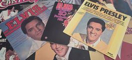 Disques vinyles Elvis Presley 33 tours lot 9 disques