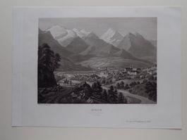 Brig Aquatinta von Winterlin