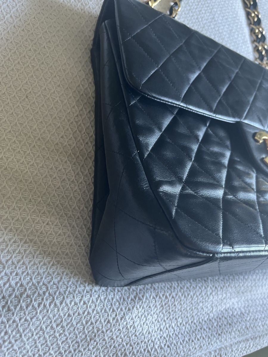 Chanel Borse da donna: Chanel Classic Maxi Single Flap schwarz – Usato da Hochdorf venduto da Forestgreen 3