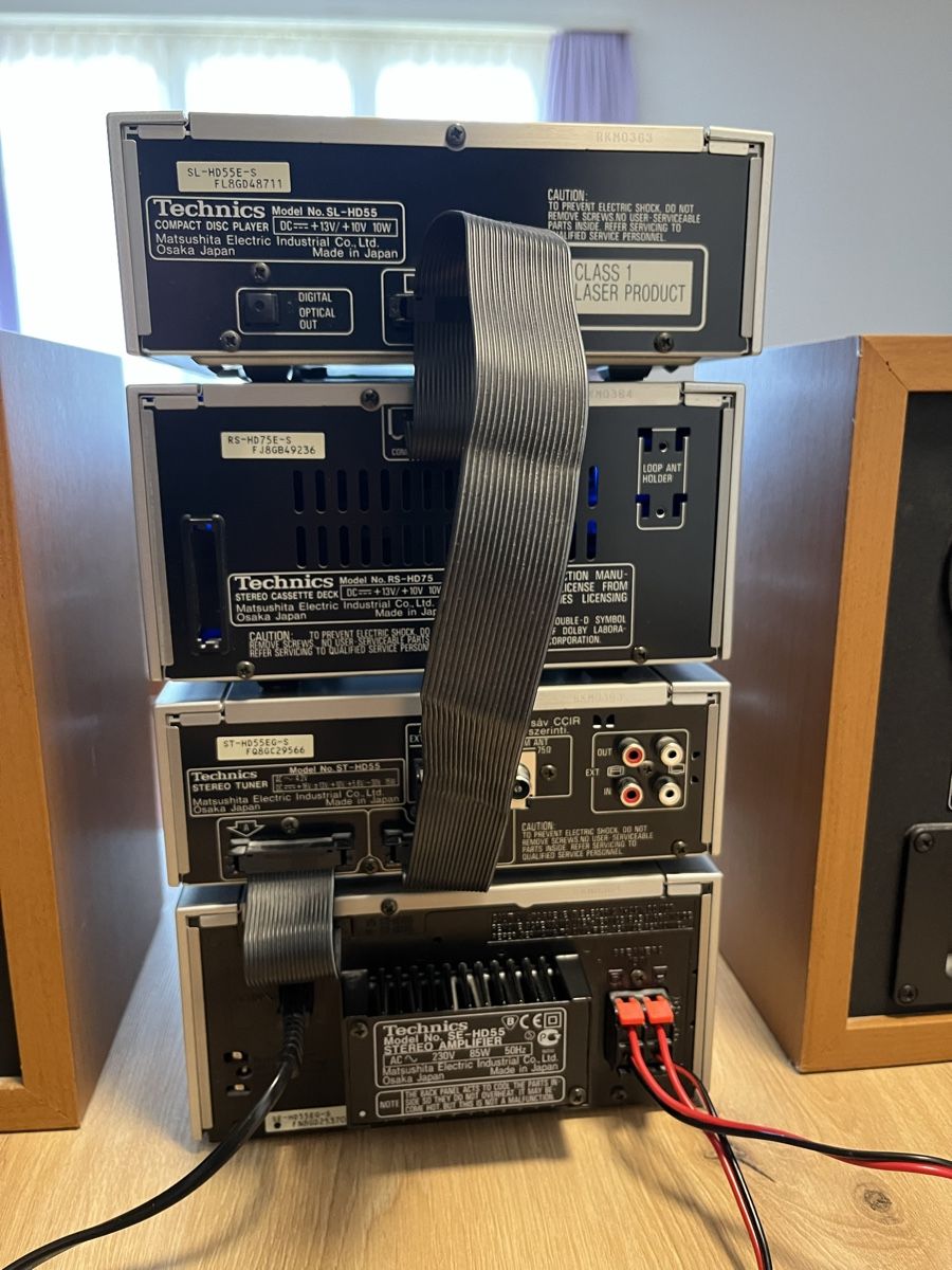 Technics Lettore multimediale & Streamer: Technics Stereoanlage mit CD und Boxen – Difettoso da Gipf-Oberfrick venduto da Philu5 1