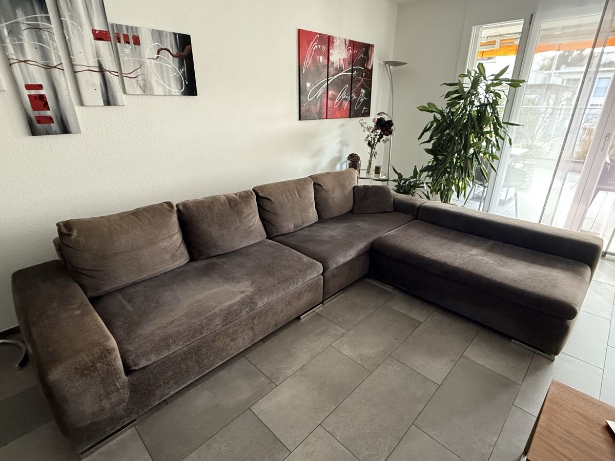 Divani: Grosse Minotti Eckcouch / Sofa, Top Zustand, Braun. – Usato da Boll venduto da lanida01 1