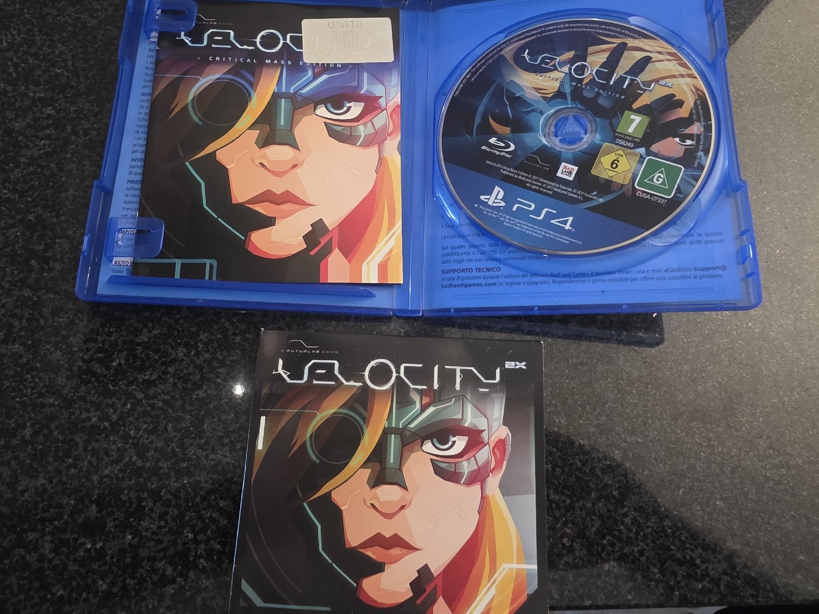 Jeux: Velocity 2X Critical Mass Edition PS4 – D'occasion à Chavornay par Crash37 2