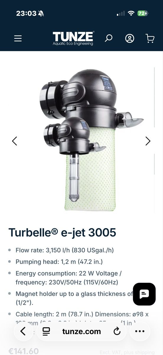 Aquarium: Tunze turbelle jet filter – D'occasion à Zürich par D.Erpalak 1