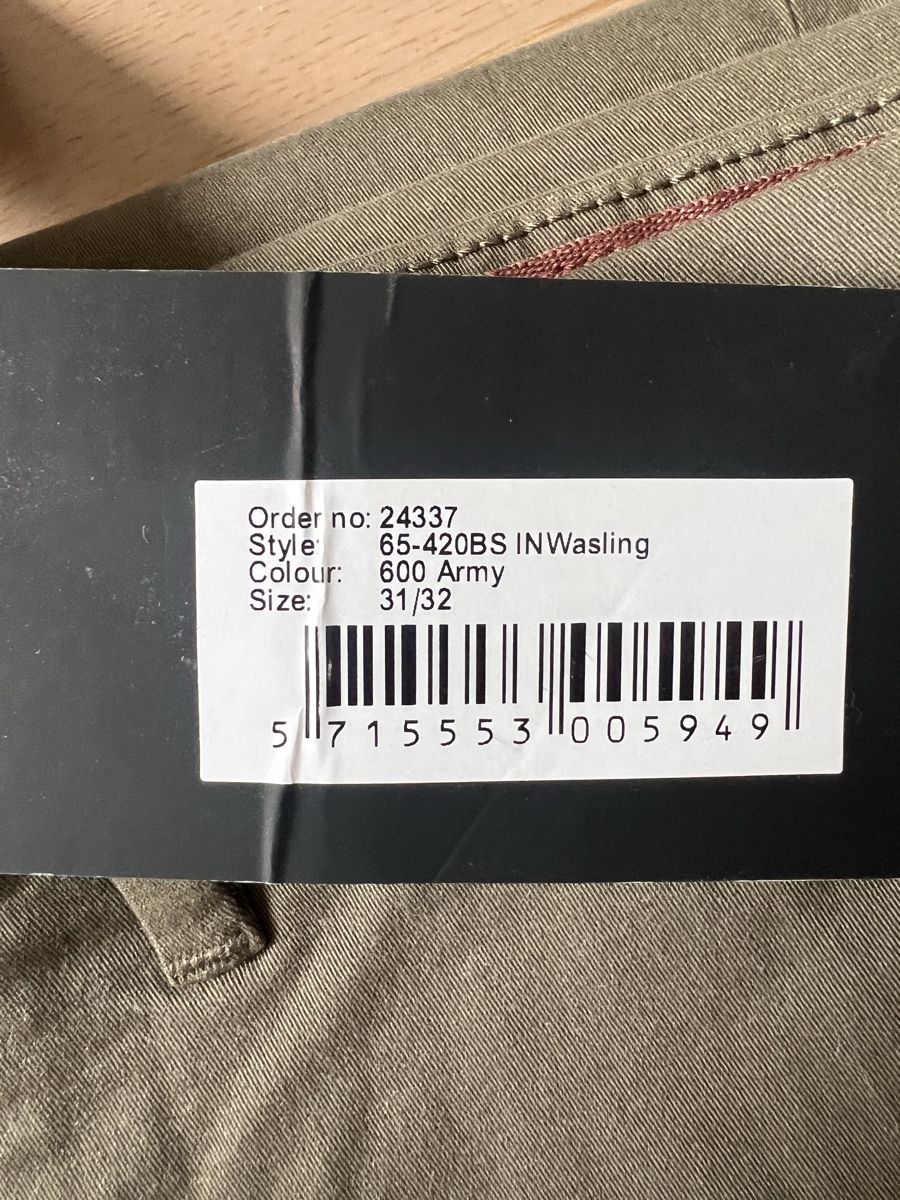 Pantaloni: Chino INDICODE vert taille 31 neuf – Nuovo e nell'imballaggio originale da Morges venduto da lui_knr8 1