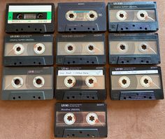 10 Audio Kassetten Sony, Diverse,  Gebraucht