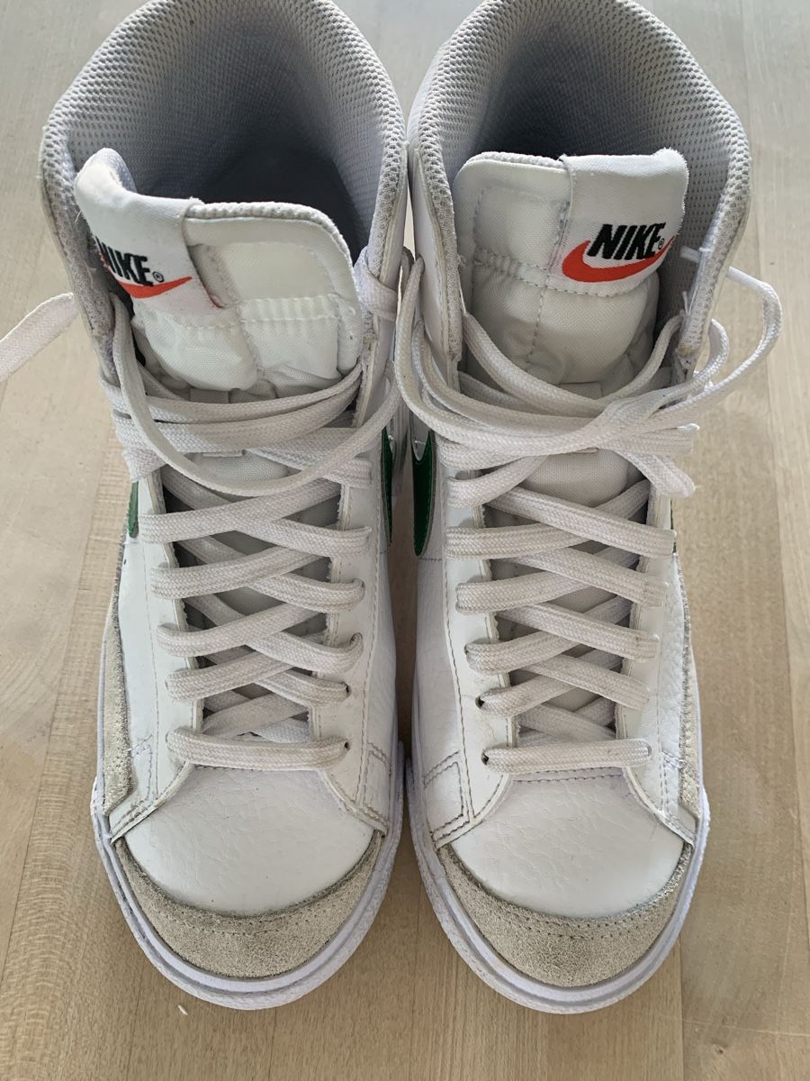 Nike Scarpe da uomo: Nike Blazer Mid 77-White Pine Green (GS) – Usato da Niederhasli venduto da Daumeier 3